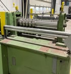28.5" Yoder, slitter, pull thru, 16" recoiler, 20" uncoiler, 28" coil - Image 3