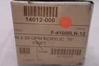 Blue-white F-40750LN-12 Variable Area Flow Meter - STOCK 5637CC - Image 2
