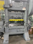 100 Ton, Minster #P2-100-48, straight side punch press, 3" stroke, 17.5" Shut Height, 15 HP - Image 1