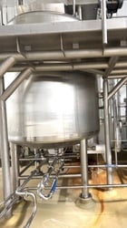 1500 gallon Lee Industries #1500U9MS, Double Motion Jacketed Mix Kettle w/Scrape Agitation, 150 psi @ 366&deg;F - Image 4