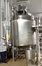 1500 gallon Lee Industries #1500U9MS, Double Motion Jacketed Mix Kettle w/Scrape Agitation, 150 psi @ 366&deg;F - Image 5