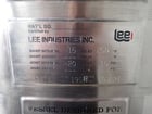 60 gallon Lee Industries #60D12T, Tri-Mix Turbo-Shear Vacuum Mixing Kettle, 90 psi @ 332&deg;F - Image 10