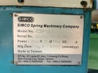 Simco #CSP-208, CNC Spring Coiler, 0.13-0.8mm wire, 550 PPM, 220 V., 3ph, 2002 - Image 4