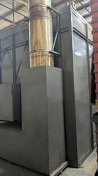 108" width x 108" L x 132" H Steelman #9119BA-C, advanced series NG burn off oven, 900°F primary burner - Image 4