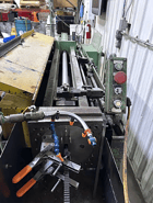 5 Ton x 48" stroke, Ohio, horizontal pull broaching machine, 4" bore diameter, 1976 - Image 8