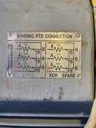 700 HP 1200 RPM Westinghouse, Frame 6808B, TEFC BB, 2300/4160 Volts - Image 5