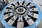 Grotnes #14-HE-300-12, 30" 12-jaw hydraulic ring expander, touch screen pedestal Control, 2011 - Image 3