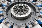 Grotnes #14-HE-300-12, 30" 12-jaw hydraulic ring expander, touch screen pedestal Control, 2011 - Image 5