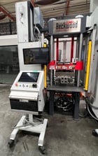 30 Ton, Beckwood #EVOx-4P30F1818, all electric high precision platen press, 18" x 18" heated platens, 800° - Image 1