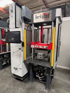 30 Ton, Beckwood #EVOx-4P30F1818, all electric high precision platen press, 18" x 18" heated platens, 800° - Image 3