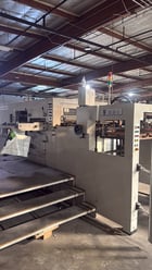 300 Ton, SBL #SBL-1050SE, die cutter and stripping machine - Image 1