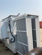 7500 KVA, 24940/14400 Primary, 4160 DELTA Secondary Carte, transformer, 3ph, Onan, 2001 - Image 1