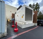 900 KW Cummins #1000DFJD, Diesel Generator, 1207 HP, #KTA38-G4 engine, sound attenuated enclosure, 400 hours - Image 1