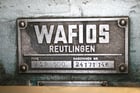 Wafios #MSD-500, nail cutter grinder, AB switch, 1 course, 1 fine, 3 medium wheels - Image 5