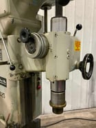 25" Cleereman, single spindle drill press, 36" x 29" table, spindle forward/reverse, box column, coolant, 5 HP - Image 7