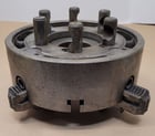 10" Bison #0643-10/6, 4-jaw chuck, D1-6 mount - Image 4