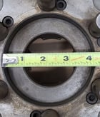 10" Bison #0643-10/6, 4-jaw chuck, D1-6 mount - Image 10
