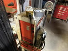 80/100 Ton, Power Team, H-frame hydraulic shop press, roll bed press, foot treadle activated - Image 5