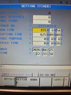 Hyundai Wia #HD2200, 2-Axis CNC Lathe, 22.2" machining length, 15" turning diameter, 8" chuck, chip conveyor - Image 3