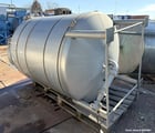800 gallon, Tank, Single Wall, Dome Top & Bottom, Stainless Steel - Image 3