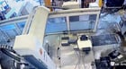 20" Poseidon #TREX-S, Dual Table CNC, 160" x 120" table, Jib Crane, 20" blade capacity, Water Filtration - Image 3