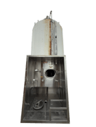 5000 gallon, Mueller stainless cone bottom silo - Image 1