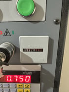 42" Ironwood #S124RK, 2-head belt sander, digital read out, programmable Control, amp meter, hour meter - Image 5