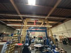 7.5 Ton, Spanco #7PF1818, gantry crane, 18' Span, e-stop pendant & chain container - Image 5