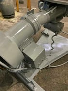 1000 lb. Ransome #SW10A, welding positioner, 36" table diameter, 360&deg; manual tilt table, 1/2 HP, 1977 - Image 4