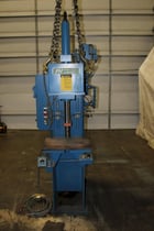 12 Ton, PH #OGM-12, hydraulic press, 10" stroke, 12.5" daylight, 8" throat, 23" x17.5"bed, Allen Bradley - Image 4