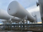 60000 gallons, Western Rock, propane bullet, 144" x 70' vessel, 280 psi, 150°F, 1997 - Image 1