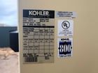 200 KW Kohler, Rehlko #200REOZV, Diesel Generator, 308 amps, 277/480 Volts, 3PH, 282 hours, 2005 - Image 6