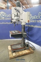 20" Wilton #2402, geared head hvy-duty variable speed floor drill press, #4MT, electromagnetic chuck, coolant - Image 5