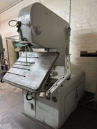 26" x 12.5" DoAll #26-3, vertical bandsaw, 40-9000 FPM, 1" x 186" blade, power table feed / tilt - Image 3