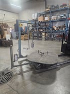 6000 lb. Coilmate #CM6048, motorized pallet decoiler, 48" outside dimension, loop Control, 1995 - Image 1