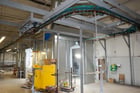 Supreme Air Systems, Conveyorized Paint Spray Line, (2) Open Face Free-Standing Dry Filter Paint Spray - Image 2