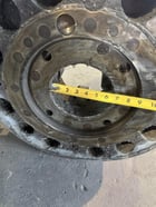 22" Hollow Spindle Chuck, 4-jaw, 6.5" center hole, 6" thick - Image 2