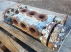 Wheatley #P-323, Triplex Pump Fluid End, 3.125" Stroke, Steel Fluid End, 2.5" NPT Suction, 2" NPT Discharge - Image 2