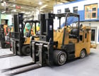 20600 lb. Silent Hoist #FKS12, Riggers Forklift, LPG Fueled, 4334 hours - Image 1
