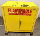 Lab Safety #2443, Flammable Storage Cabinet, (2) doors, 30 Gallons, 43" width x 18" D x 44" H - Image 1