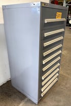 10 Drawer Stanley Vidmar Storage Cabinet, 30" width x 27-3/4" D x 59" H - Image 2