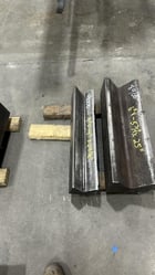 24.5" L, Press brake die, 5" height, 4" V - Image 1