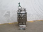 120 gallon Mueller, 316 Stainless Steel, jacketed, internal vacuum rated mixing tank, 26" ID x 36" straight - Image 1