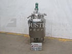120 gallon Mueller, 316 Stainless Steel, jacketed, internal vacuum rated mixing tank, 26" ID x 36" straight - Image 5