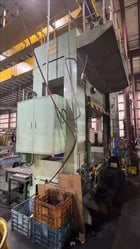 20-100 Ton, Sanki Seiko #SDP-1612-100, hydraulic die spottong press, 35.4" stroke, 55.1" DL, 1985 - Image 3