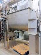 Semi-Automated Mushroom Substrate Processing System, (2) 37 cu.ft Patterson All-Weld mixers, Reimers steam - Image 8
