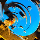 255 GPM @ 296' TDH, Goulds #3196, Centrifugal Pump, 1.5" suction x 3" discharge, 13" impeller diameter, 2890 - Image 6