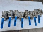 2" Ladish, Stainless Steel Ball Valves, 2-Way Tri-clamp, 1000 psi, Lot of (5 available) - Image 2