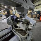 Barber Barber-Colman #16-36, Horizontal Gear Hobber, C-Frame, 16" diameter x 36" cut length, 59-246 RPM, 440 - Image 4