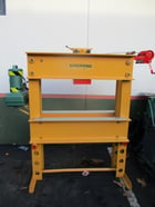 75 Ton, Enerpac, hydraulic H-frame press, table hoist - Image 2